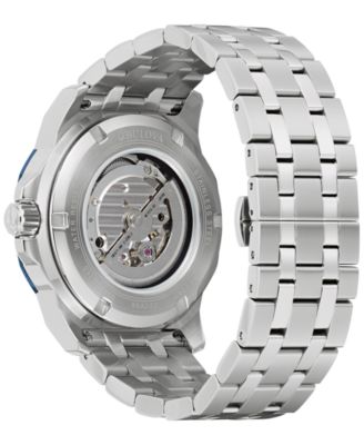 Men's Automatic Marine Star Stainless Steel Bracelet Watch 45mm