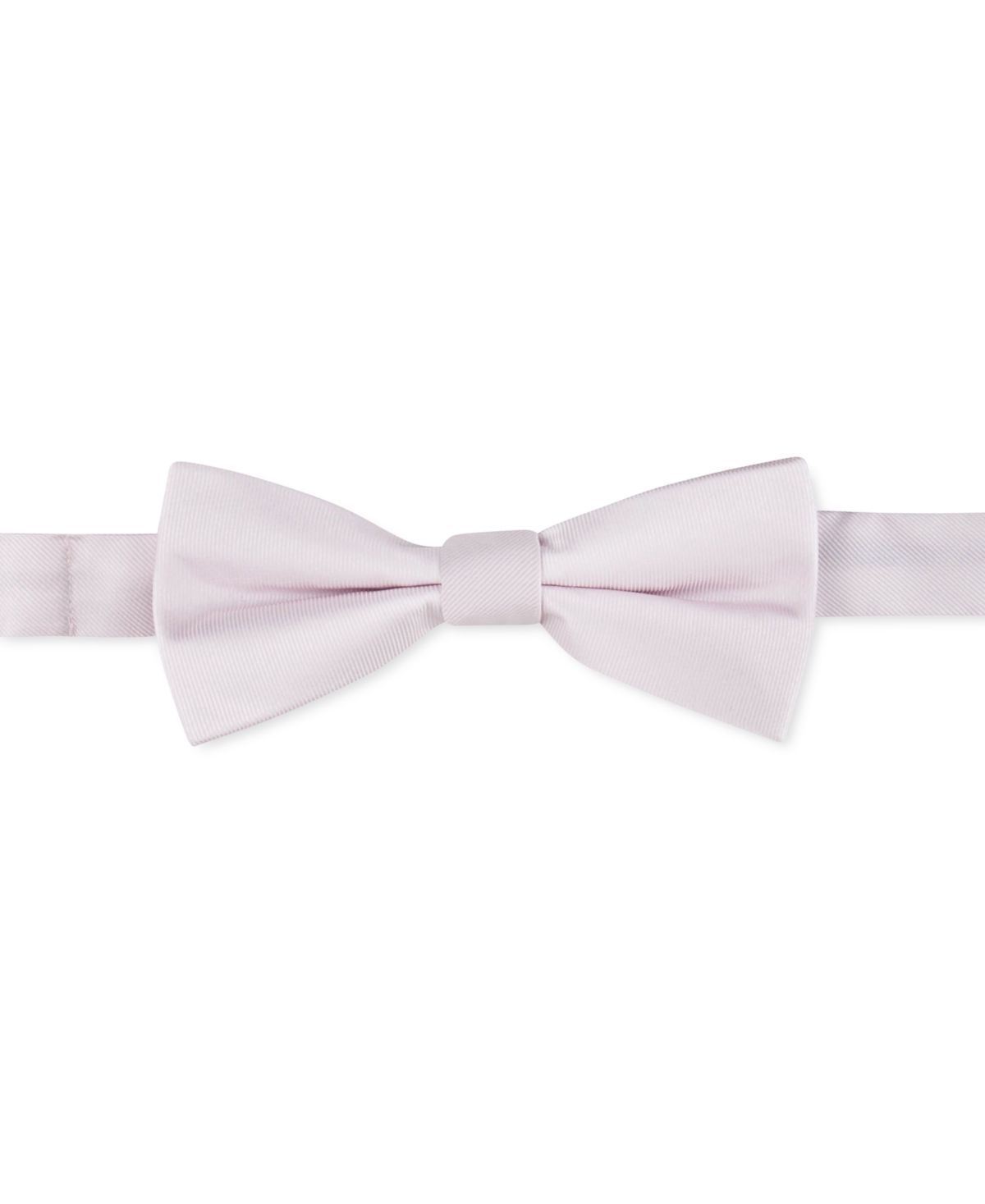 Calvin Klein Men's Unison Solid Pre-tied Bow Tie In Light Rose