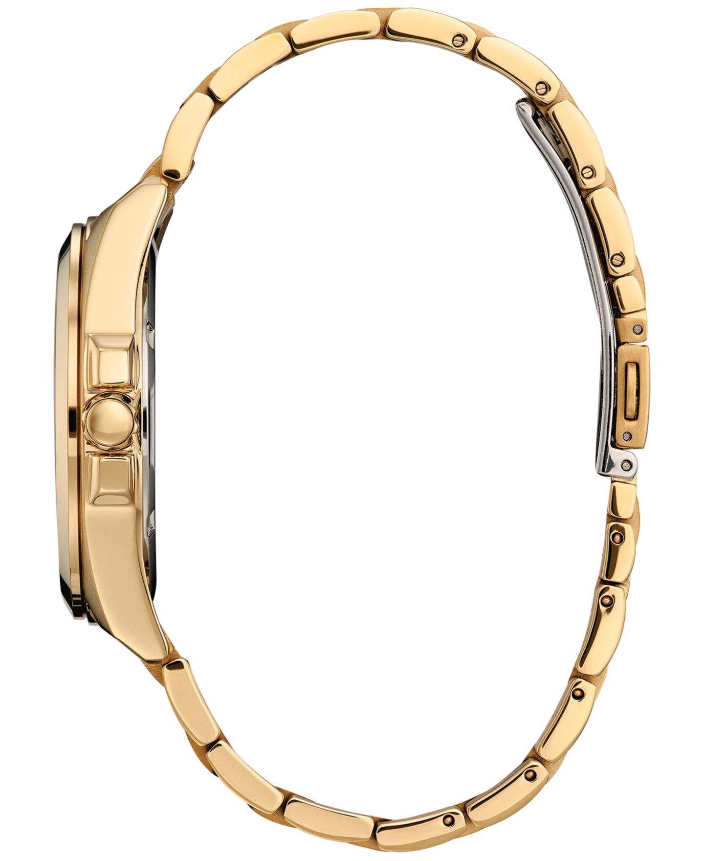 Мужские часы Citizen Eco-Drive Peyten Gold-Tone Stainless Steel Bracelet Watch 41mm — фото 2