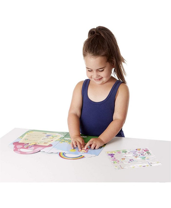 Melissa & Doug Puffy Sticker Play Set-Fairy 75 stickers - Macy's