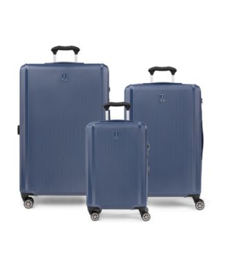 Macy's hard cheap shell luggage