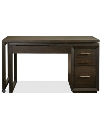 Prelude 56" Wood Swivel Lift Top L-shaped Desk