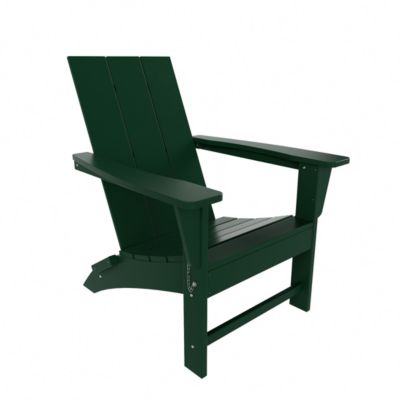 Modern Outdoor Folding Adirondack Chair (Set of 4)