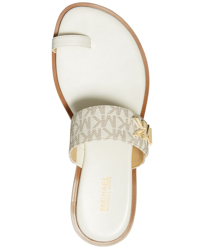 Michael Kors Women's Jilly Thong Flat Sandals Macy's