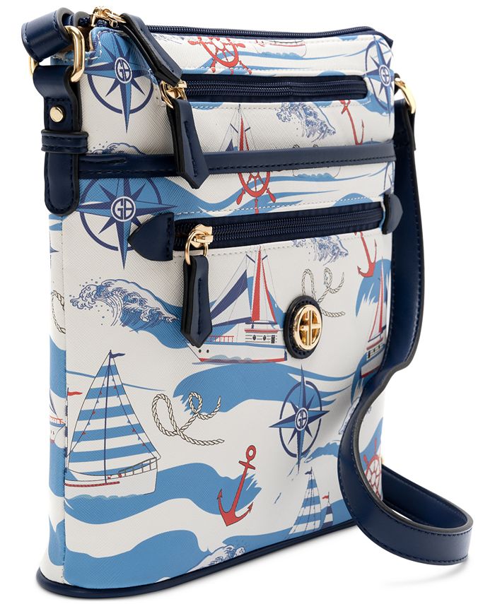 Giani Bernini Nautical North South Small Crossbody, Created for