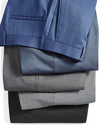 ck Calvin Klein Polyester Spandex Fitted Split Back Pants 2024, Buy ck  Calvin Klein Online