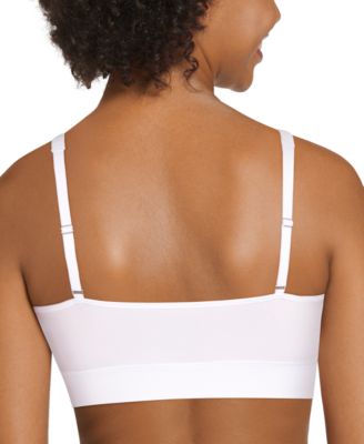 Women's Solid Seam-Free Smooth Light Support Bralette 3044