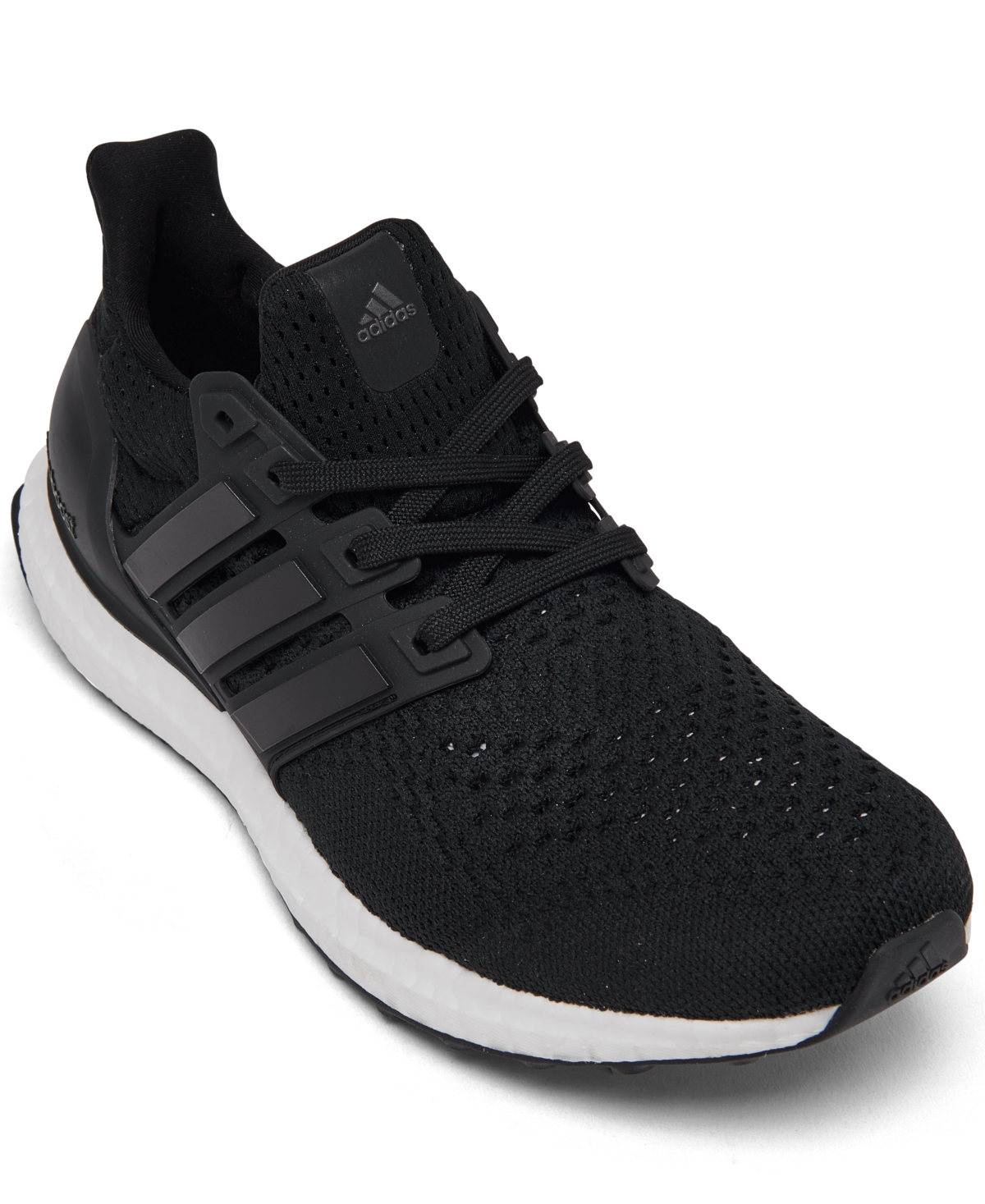 Shop Adidas Originals Big Kids Ultraboost 1.0 Running Sneakers From Finish Line In Core Black