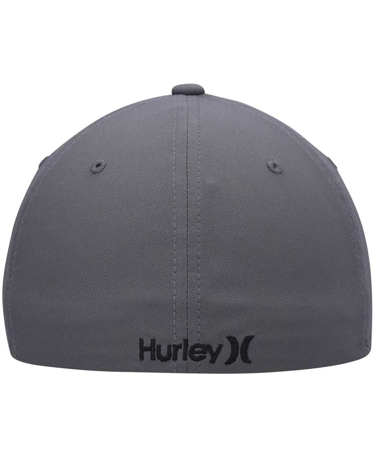Shop Hurley Men's  Gray One And Only H2o-dri Flex Hat