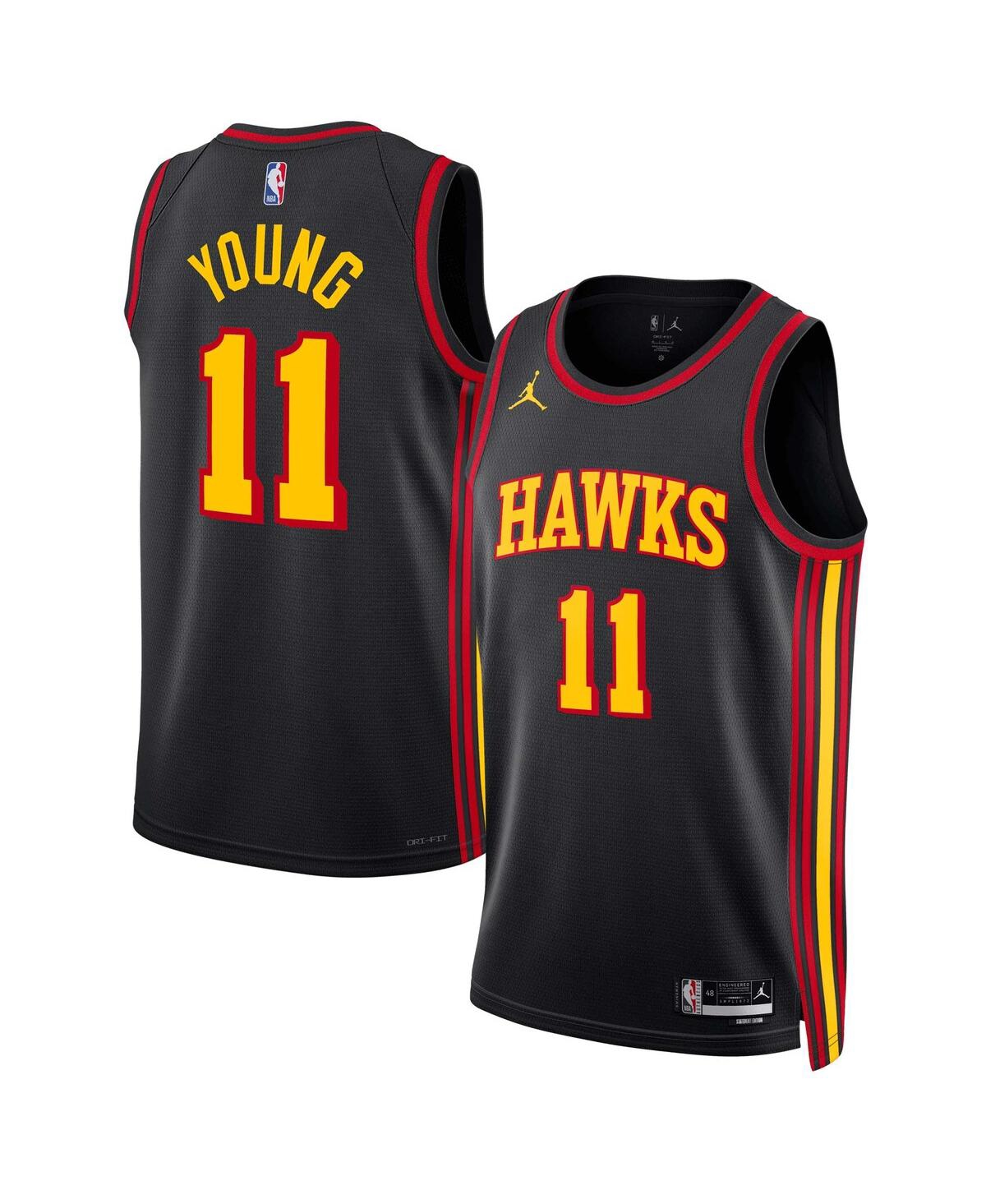 Men's Jordan Trae YoungAtlanta Hawks Statement Edition Swingman Jersey - Black