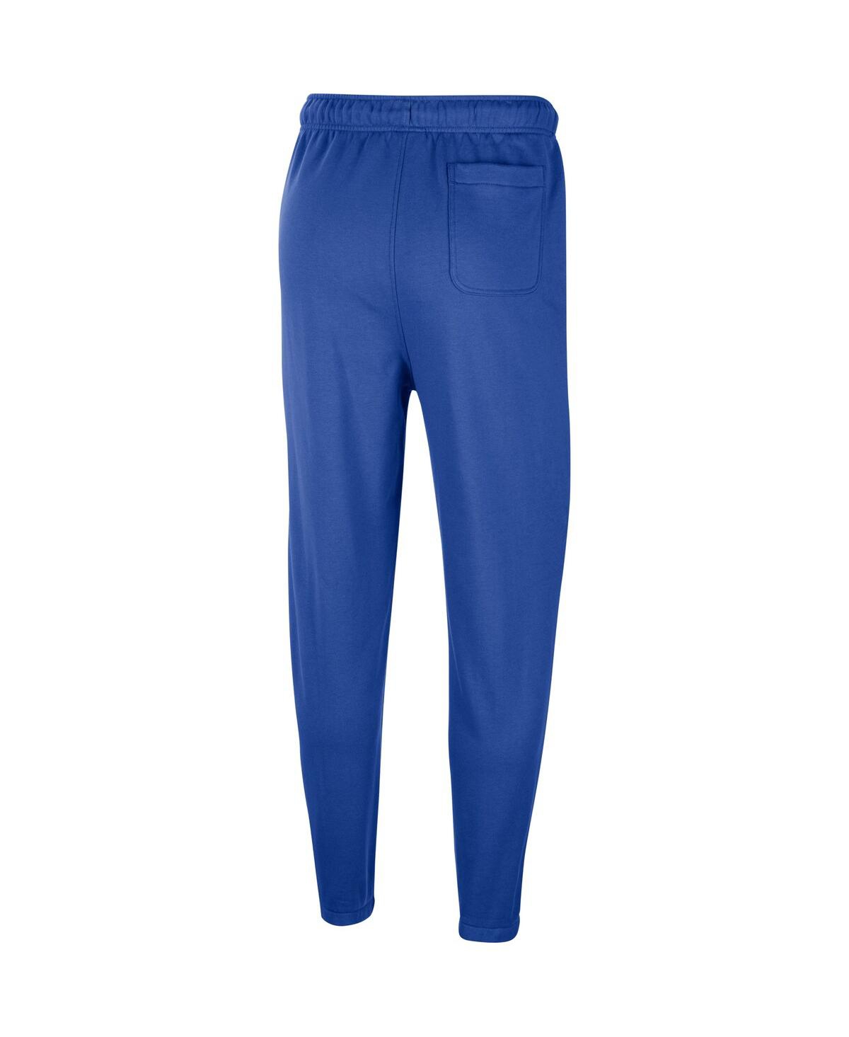 Shop Jordan Men's  Royal Florida Gators Logo Travel Fleece Pants