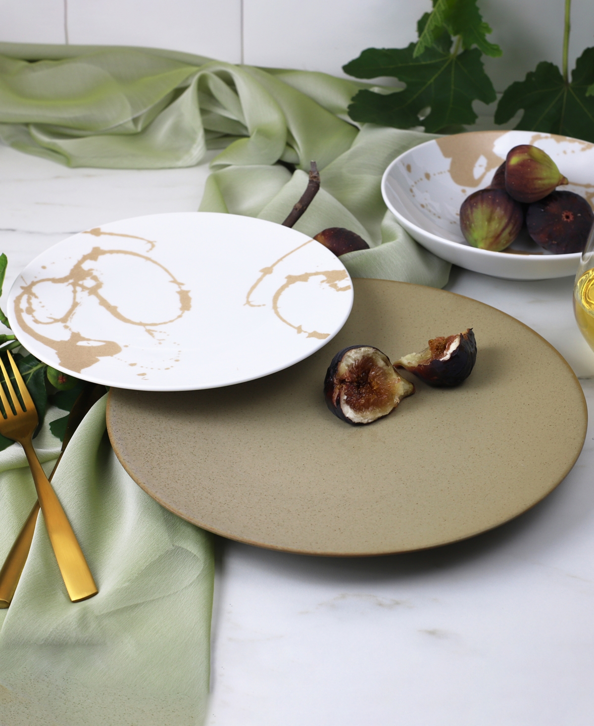 Euro Ceramica Nile 12 Pc. Dinnerware Set, Service for 4