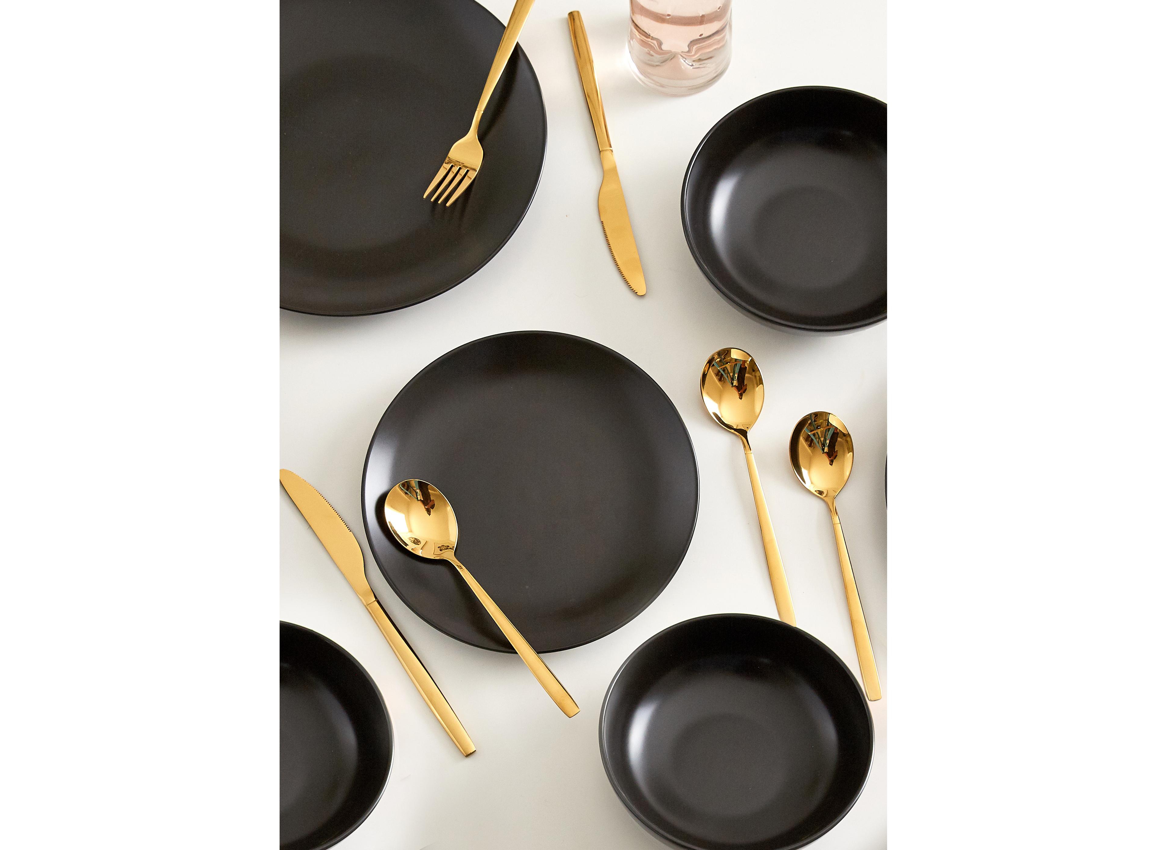 Euro Ceramica Essential 12 Pc. Dinnerware Set, Service for 4