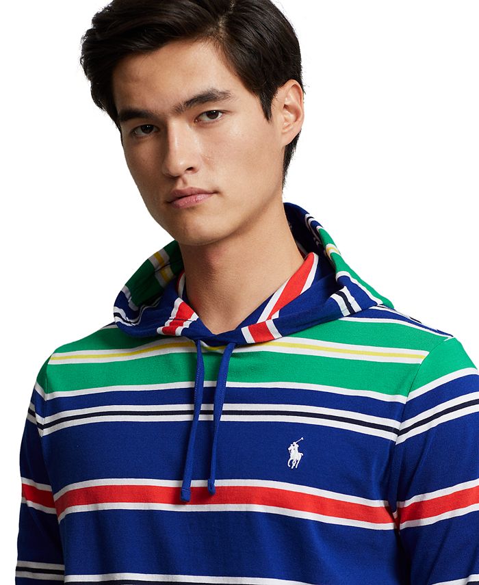 Polo Ralph Lauren Men's Logo Hooded Baseball Jersey - Macy's