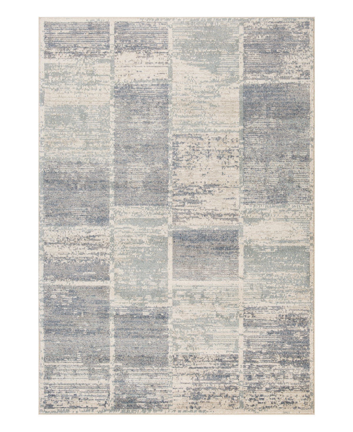 Km Home Poole Pol01 5'3" X 7'6" Area Rug In Mist