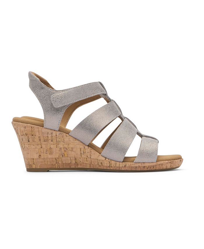Rockport Women's Briah New Gladiator Wedge Sandal Macy's