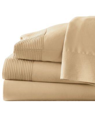 Classy Pleated 21" Extra deep, Pocket Sheet Set, Full