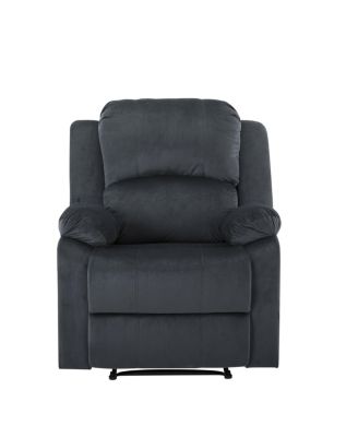 34.75" Steel Dayton Microfiber Manual Recliner