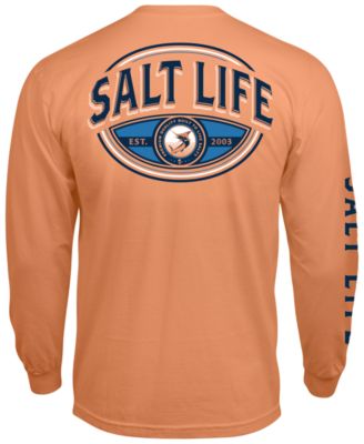 Salt Life - Men's  Built Salty Graphic Long-Sleeve T-Shirt
