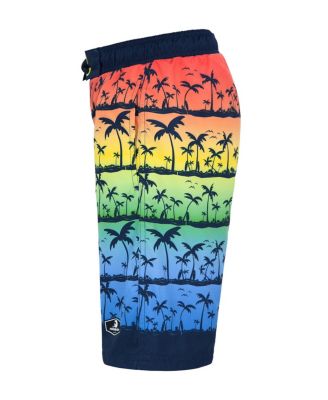 Big Boys Quick Dry Drawstring Swim Trunks Board Shorts with Mesh Lining UPF50+ XS-XXL