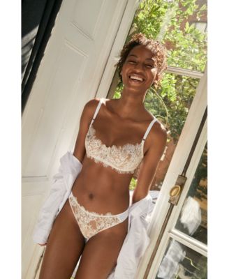 Women's Entice Front Lace Thong 3 Pack