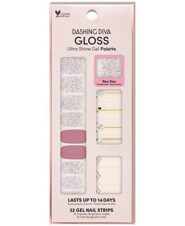 Dashing Diva GLOSS Ultra Shine Gel Palette - Glitter Glamour & Reviews -  Makeup - Beauty - Macy's
