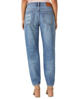 Women's Mid-Rise Relaxed-Leg Boy Jeans
