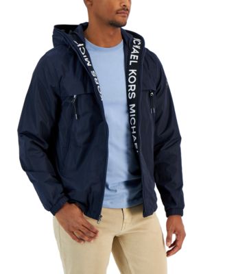 Men’s Michael Kors Hooded selling Windbreaker Jacket