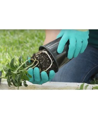 Microfoam Women Garden Gloves, 3 Pairs