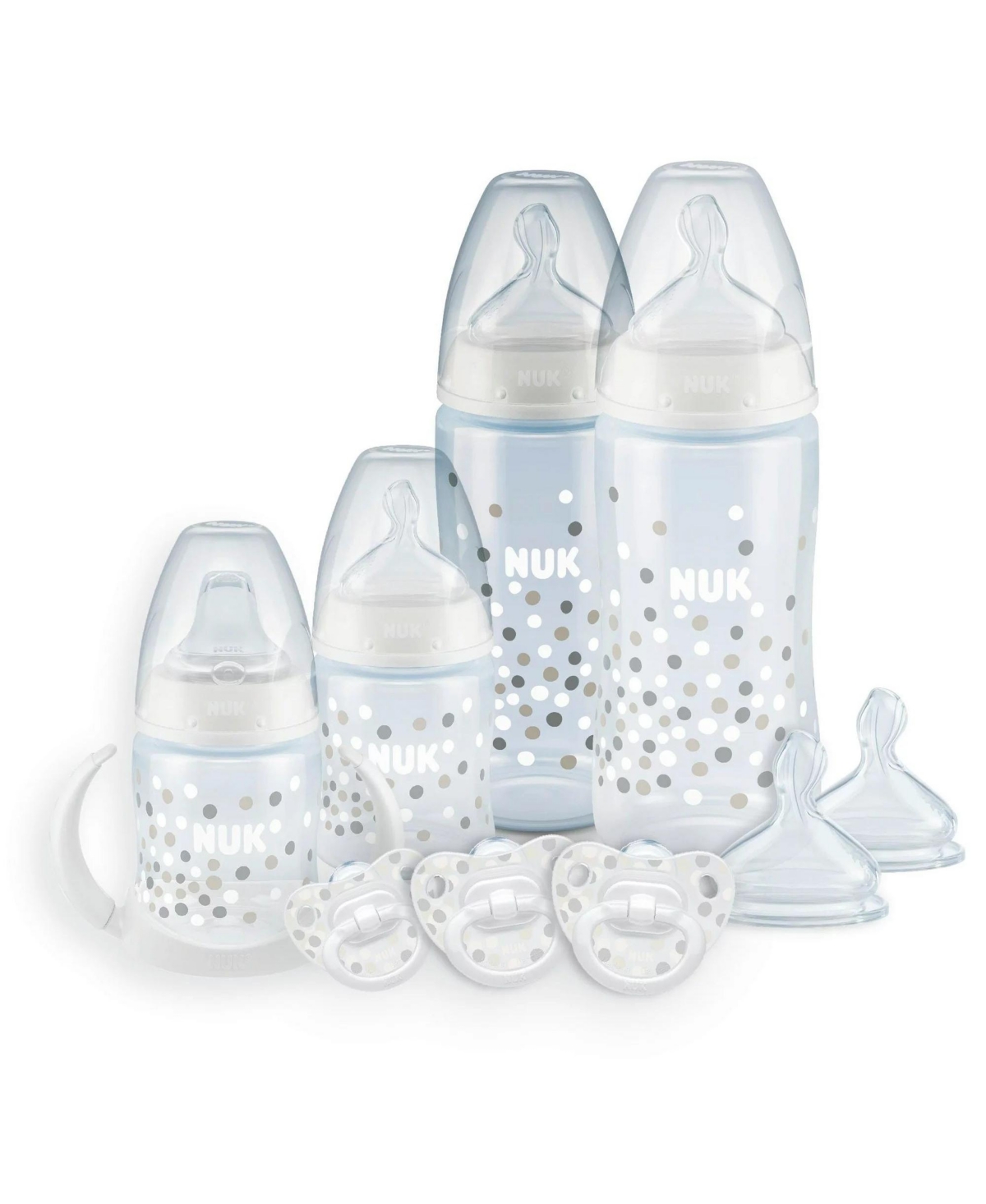 Nuk 11 Piece Smooth Flow Pro Anti Colic Baby Bottle Newborn Gift Set In Assorted Pre Pack