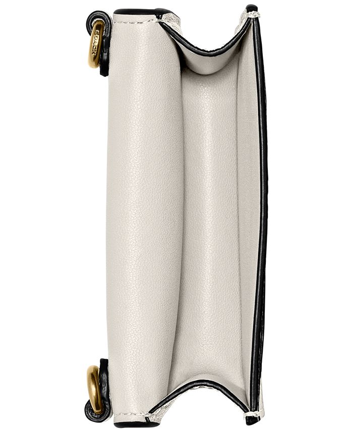 COACH Half Flap Leather Card Case Macy's