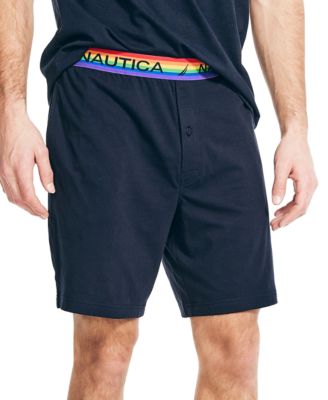 Nautica - Men's Classic-Fit Pride Rainbow Sleep Shorts