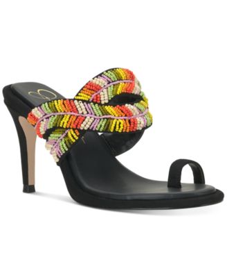 Jessica Simpson - Women's Rixei Slip-On Toe-Ring Dress Sandals
