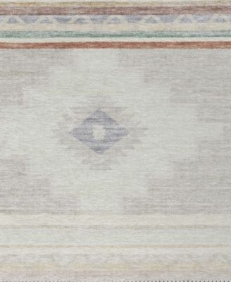 Phoenix Washable PH1 1'8" x 2'6" Area Rug