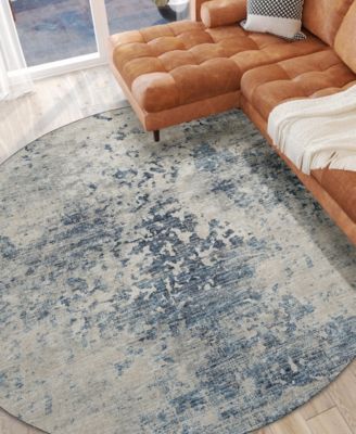 Camberly Washable CM5 8' x 8' Round Area Rug