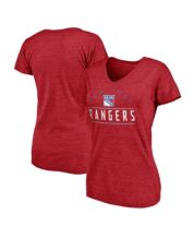 Lids Los Angeles Angels Fanatics Branded Women's League Leader Tri-Blend  3/4-Sleeve V-Neck T-Shirt - Heather Red