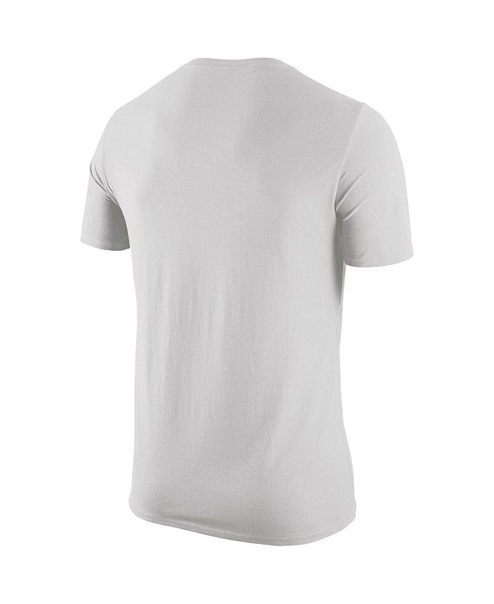 Jordan Men's Brand White Howard Bison Jumpman Core T-shirt - Macy's