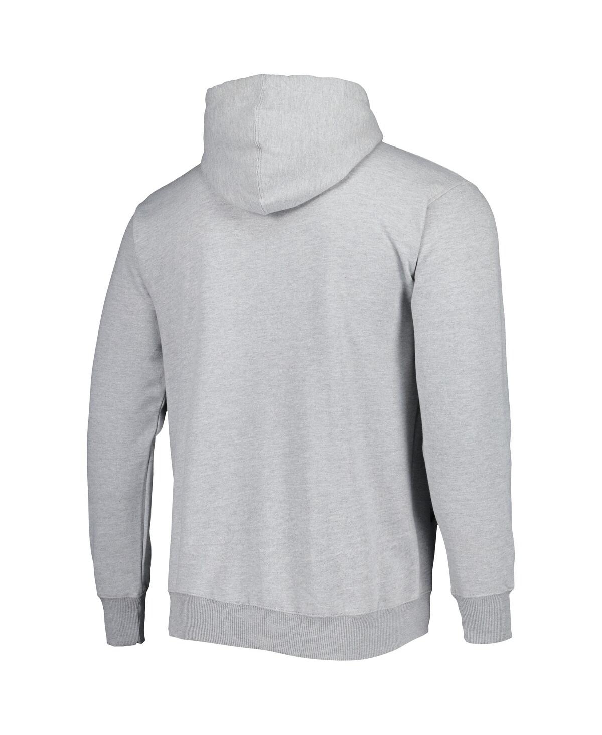 Men's FanaticsDallas Mavericks Wordmark French Terry Pullover Hoodie - Heather Gray