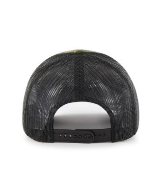 Men's Camo, Black Seattle Kraken Trucker Snapback Hat