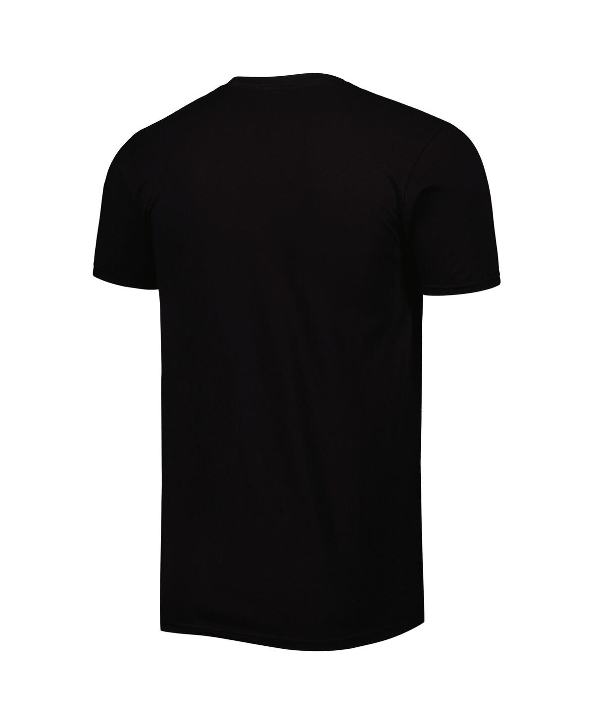 Mitchell & Ness Men's  Black Charlotte Fc Serape T-shirt In Black