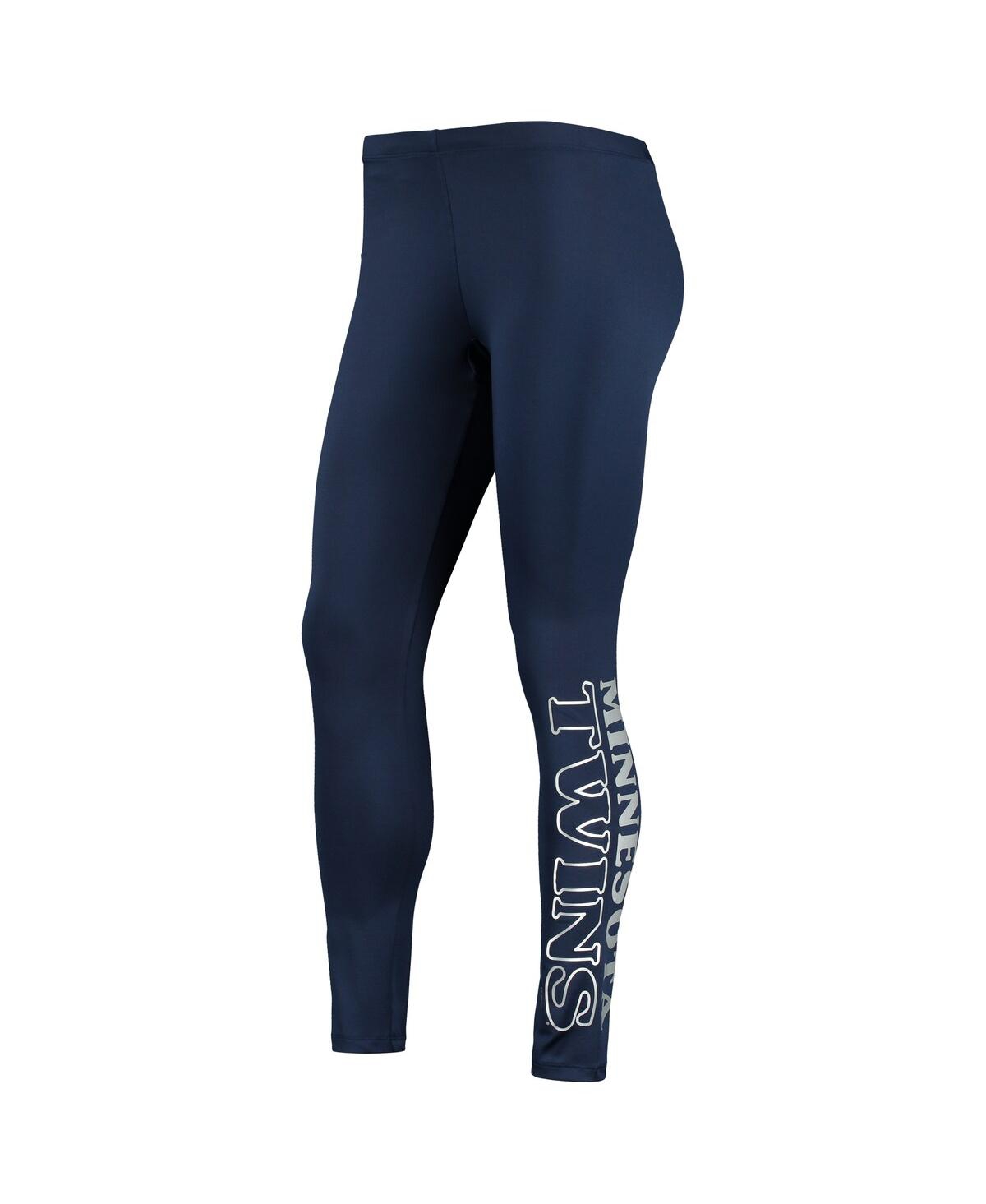 G-iii 4her By Carl Banks Navy Minnesota Twins Stadium Leggings In Navy