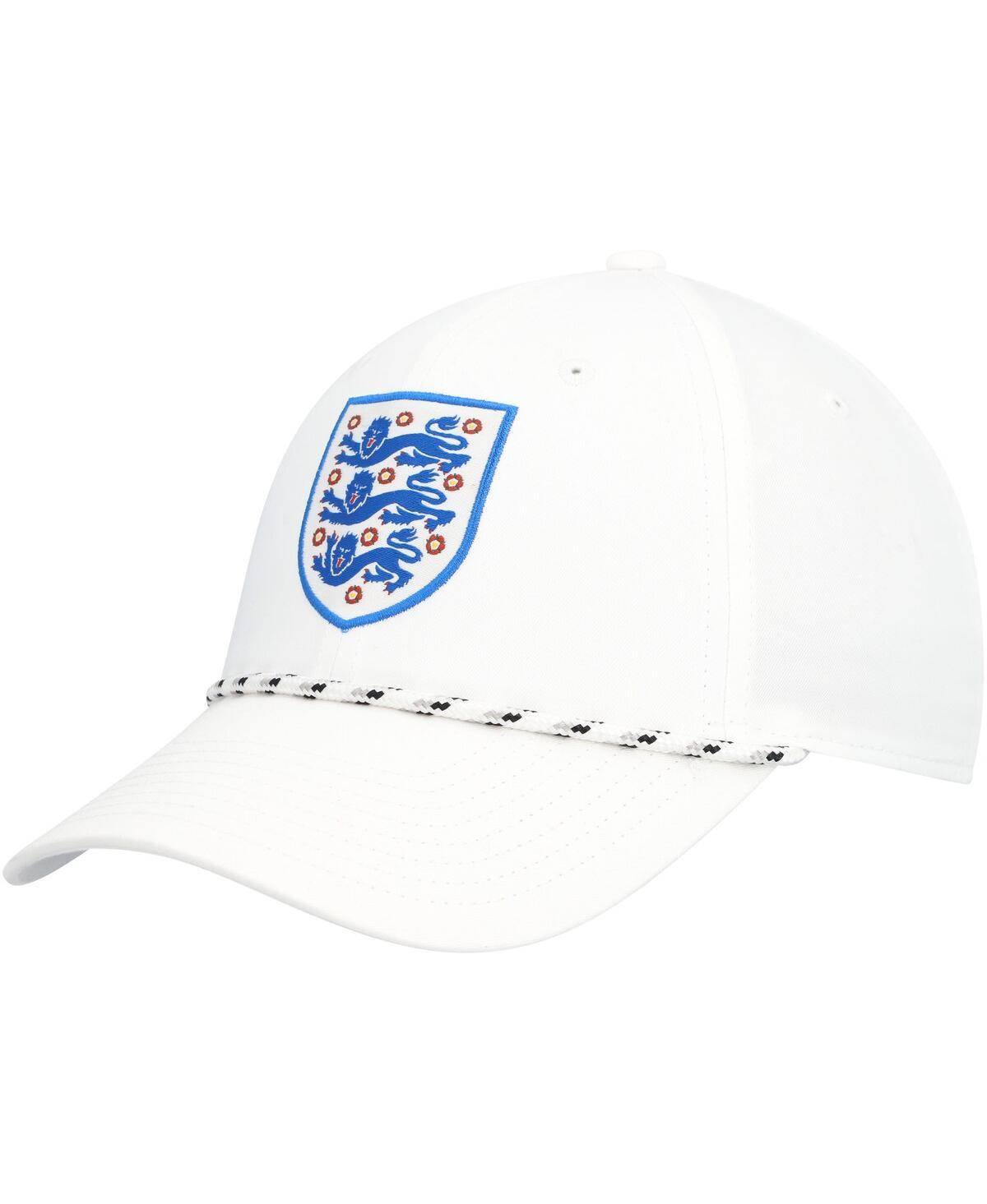 Shop Nike Men's  White England National Team Golf Legacy91 Adjustable Hat