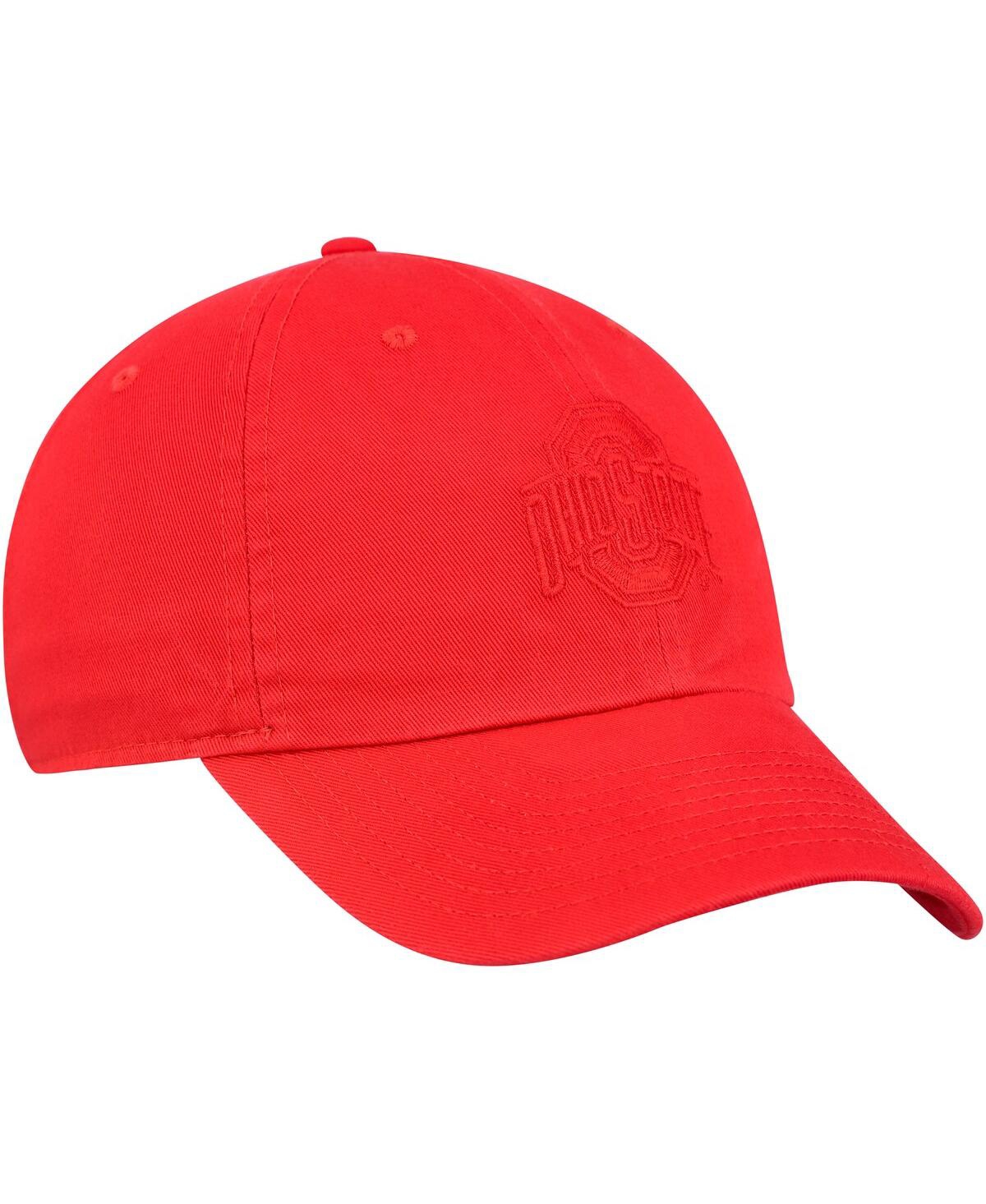 Shop Nike Men's  Scarlet Ohio State Buckeyes Heritage86 Logo Performance Adjustable Hat