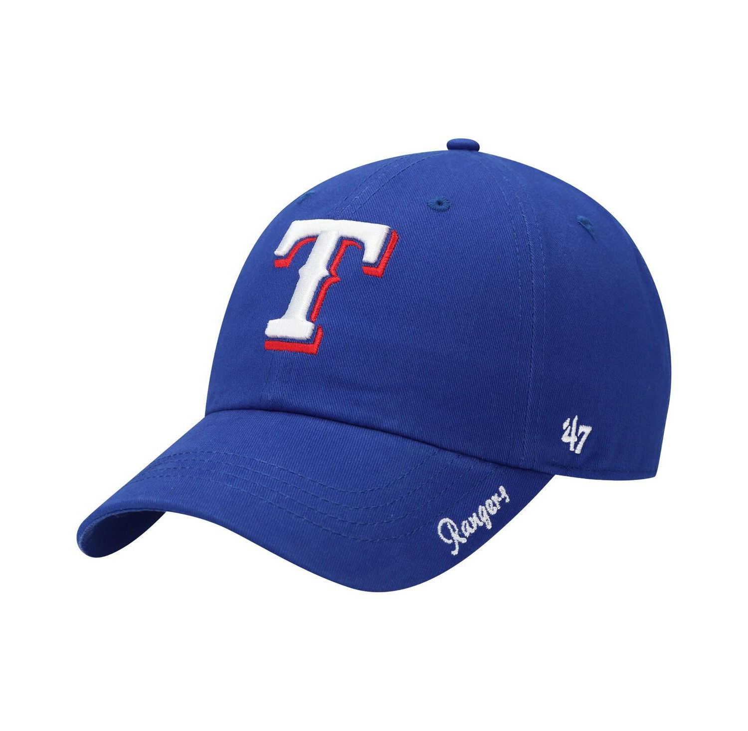 Women's Royal Texas Rangers Team Miata Clean Up Adjustable Hat
