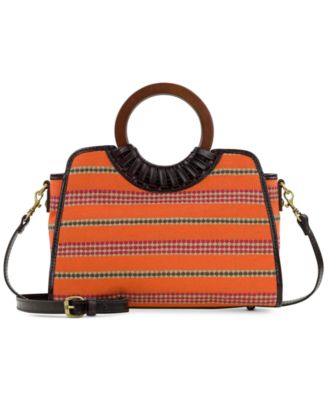 Patricia Nash - Lyon Medium Round Handle Satchel Crossbody