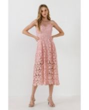 Macys dusty clearance rose dress