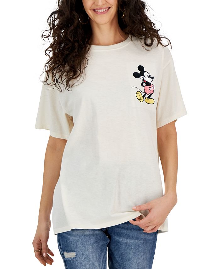 Women's Juniors XL 15-17 Disney Mickey Mouse T-Shirt