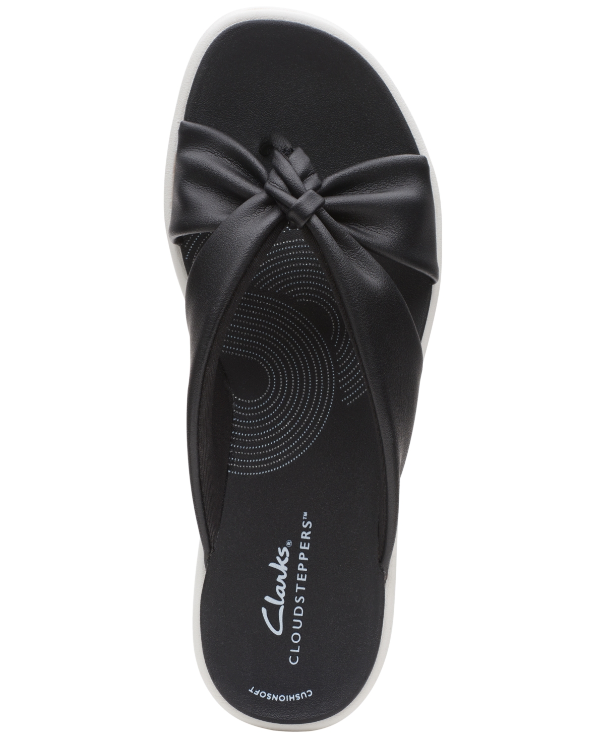 Clarks Women's Cloudsteppers Drift Ave Slip-On Wedge Sandals