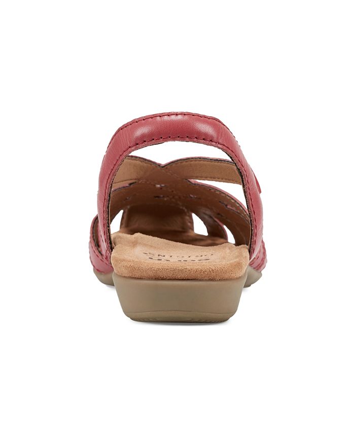 Earth Women's Berri Woven Casual Round Toe Slingback Sandals - Macy's