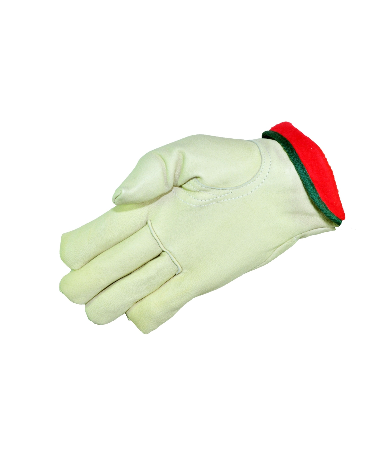 6013 Driving and Work Gloves w/ Fleece Lining, 3 Pairs - Natural